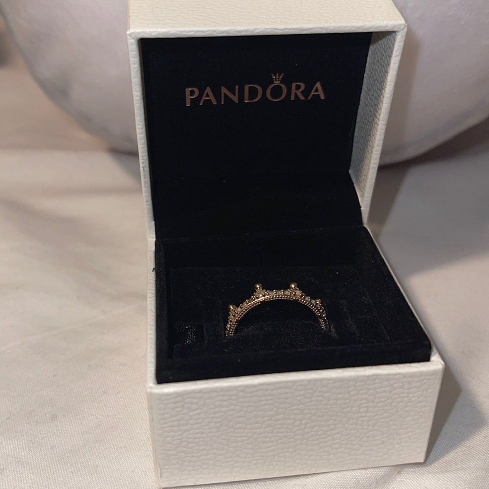 Pandora ring given as a gift. Make an offer.
